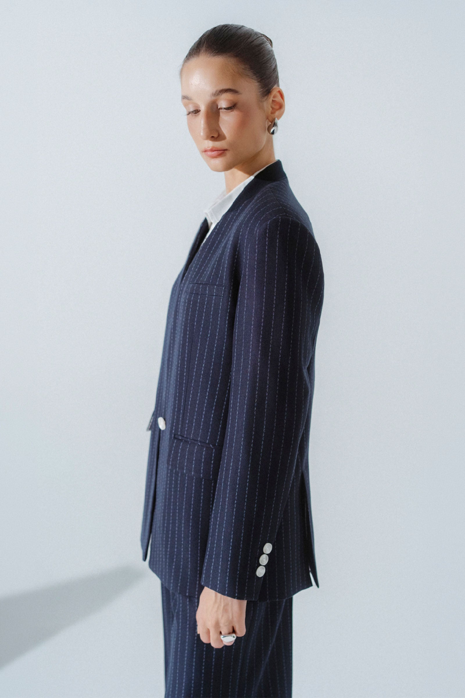 Floe Lapelless Blazer