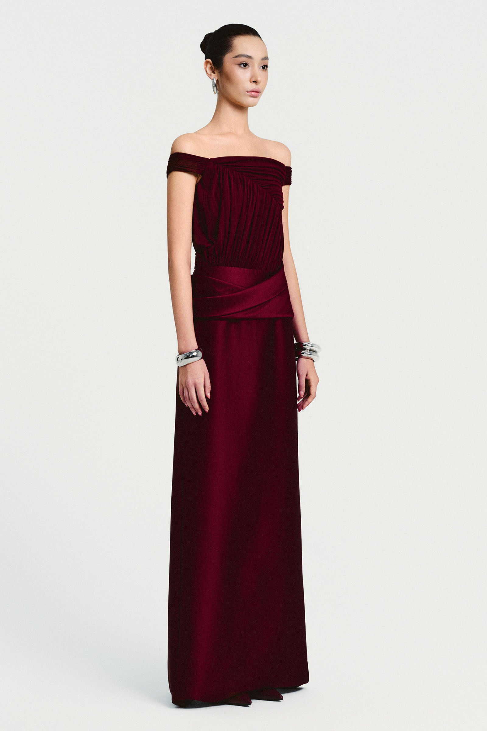 Ciel Off-Shoulder Maxi Dress