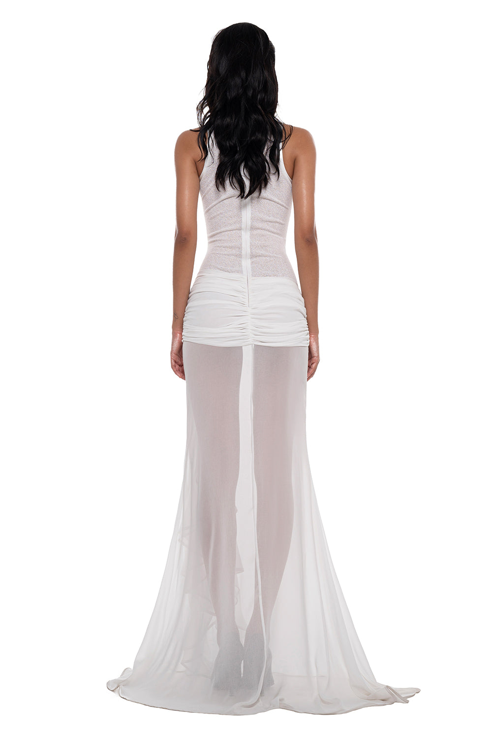 Serena Ruched Maxi Dress