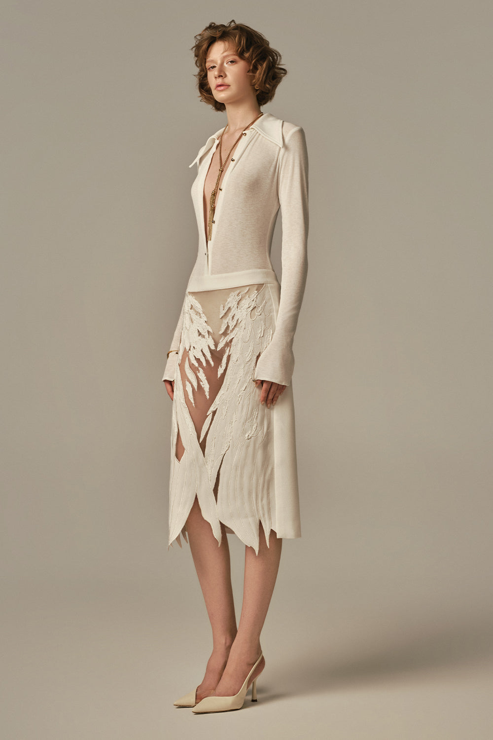 Éveil V-Neck Set