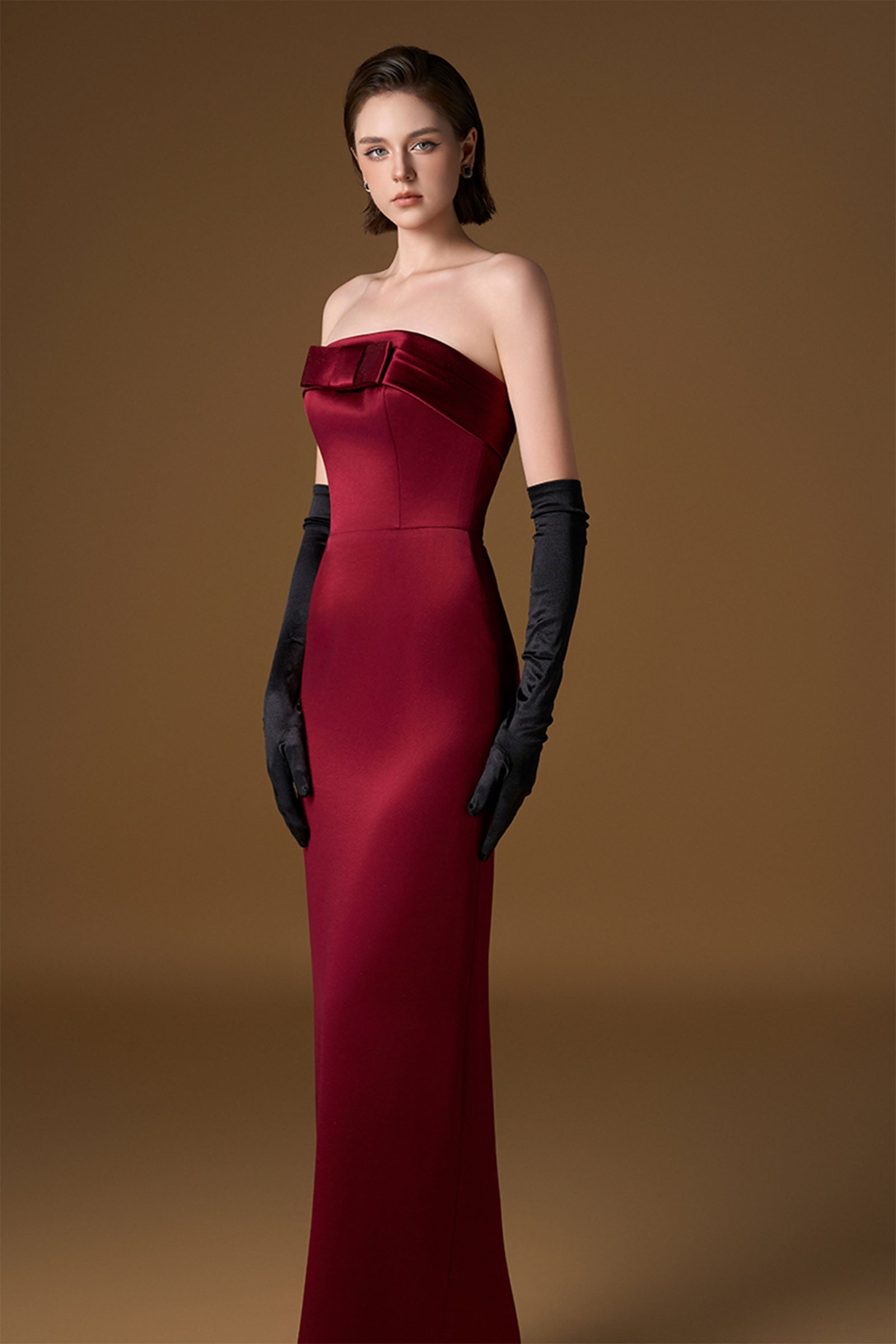 Isen Straight Across Maxi Dress