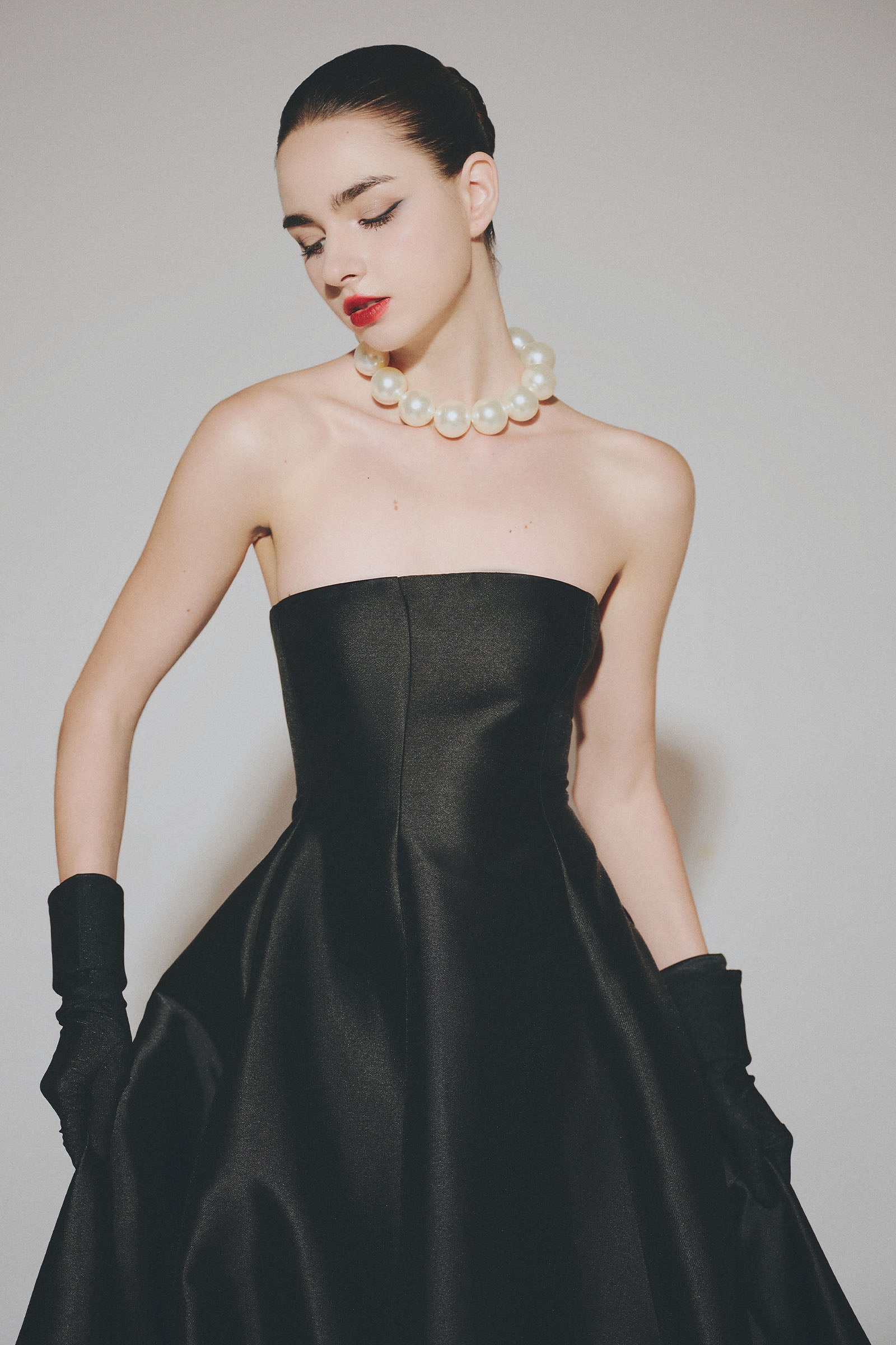 Athena Straight Across Maxi Dress