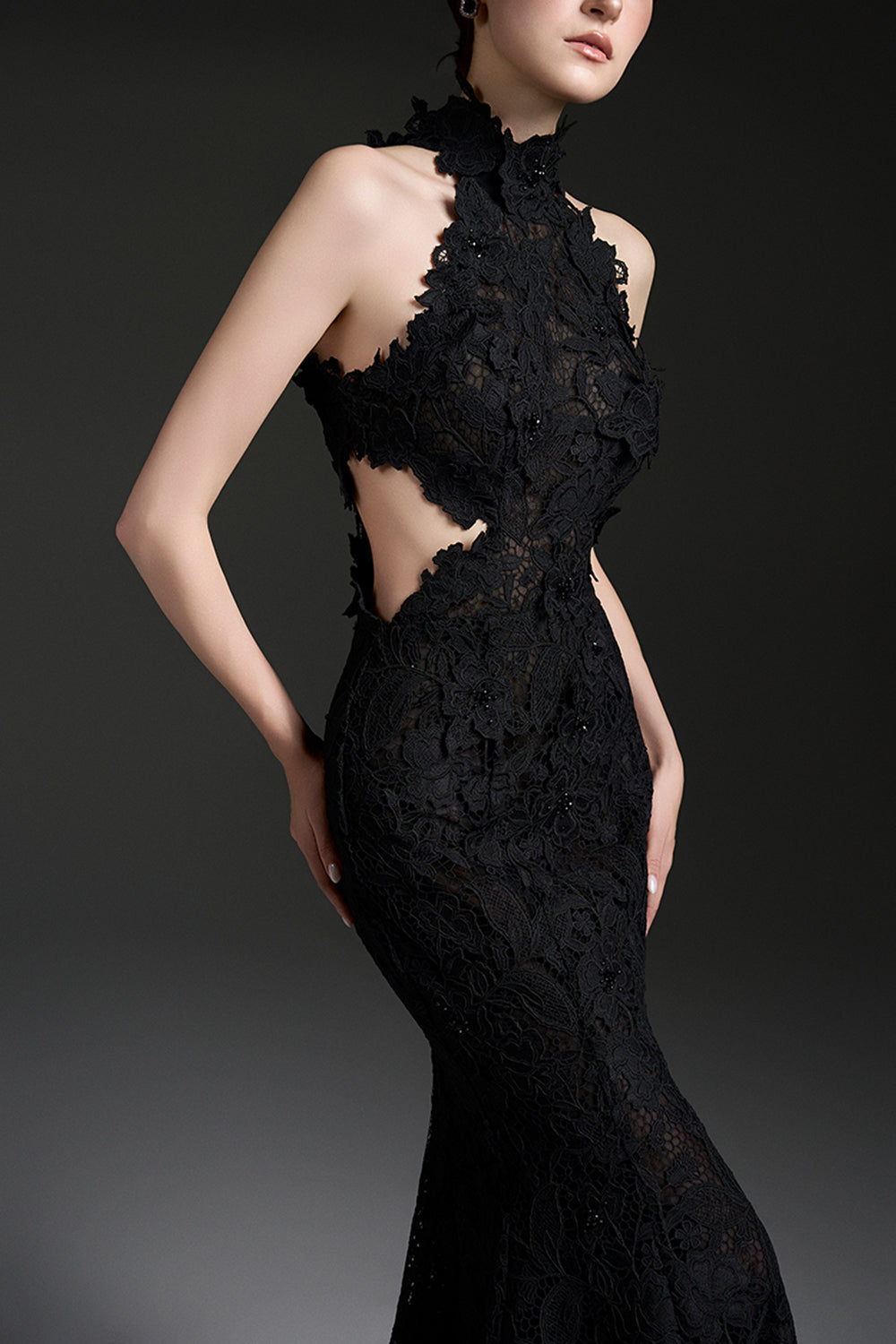 Morvaine Applique Maxi Dress