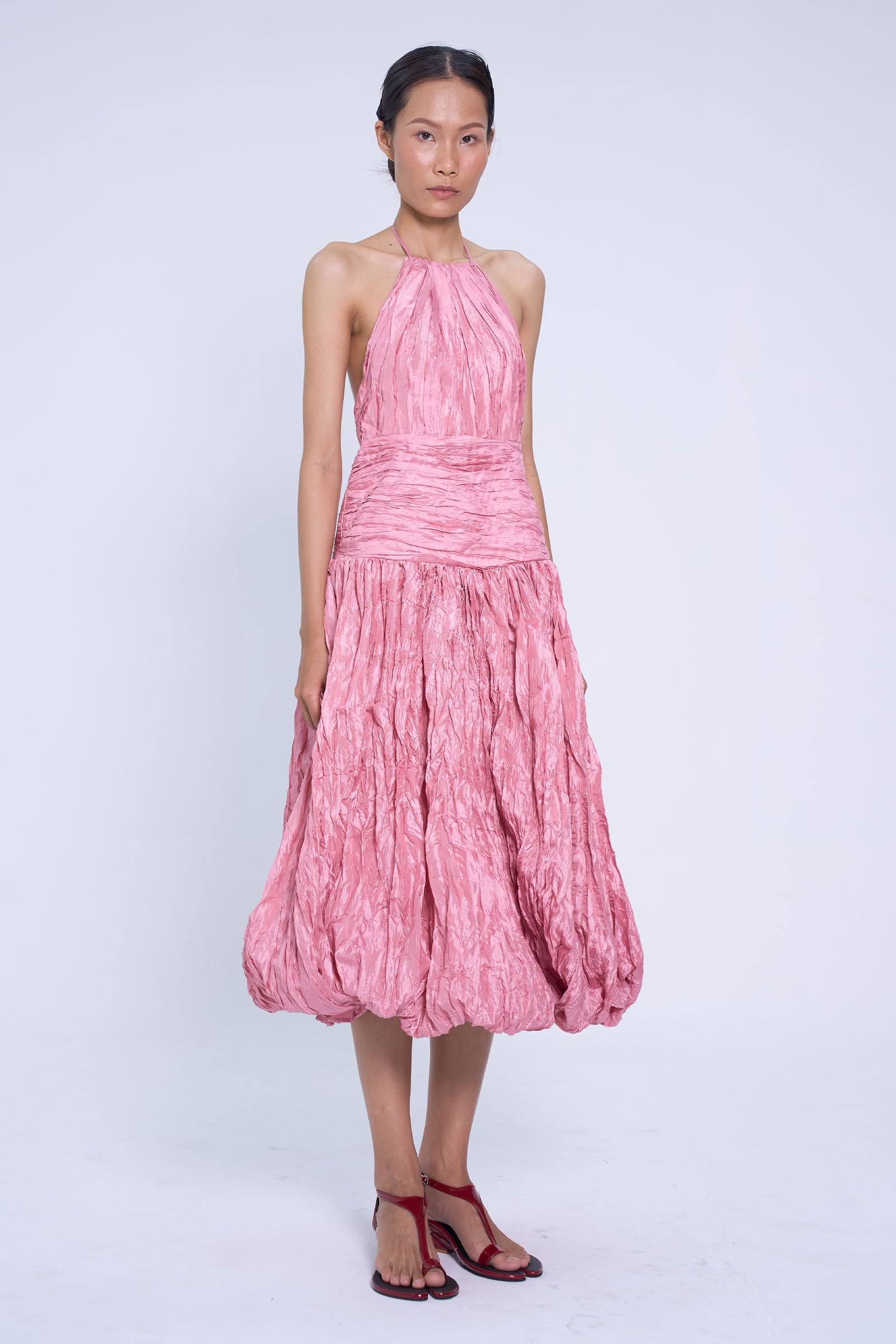 Boi Thu Bubble Midi Dress