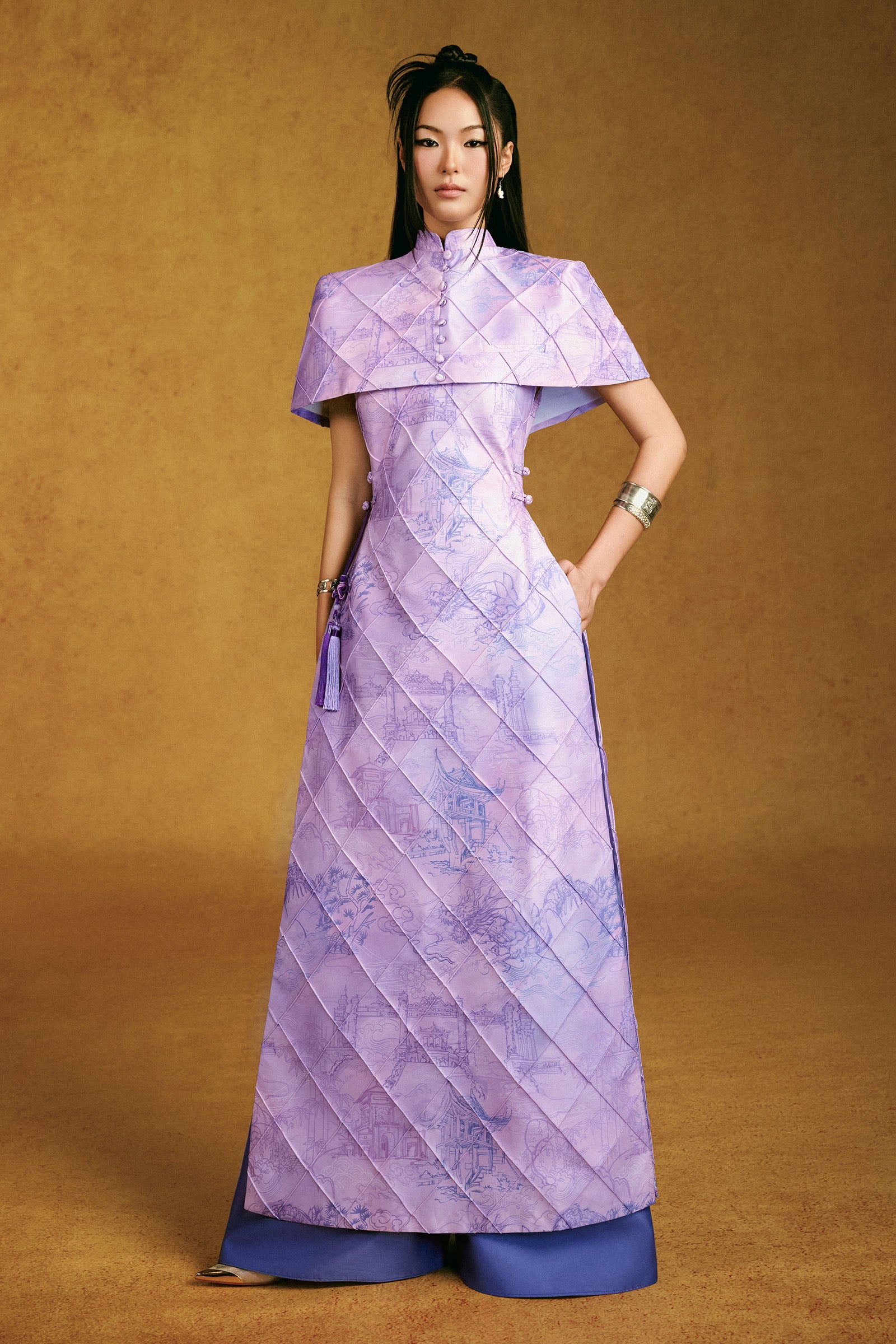 Tu Ky A-line Ao Dai