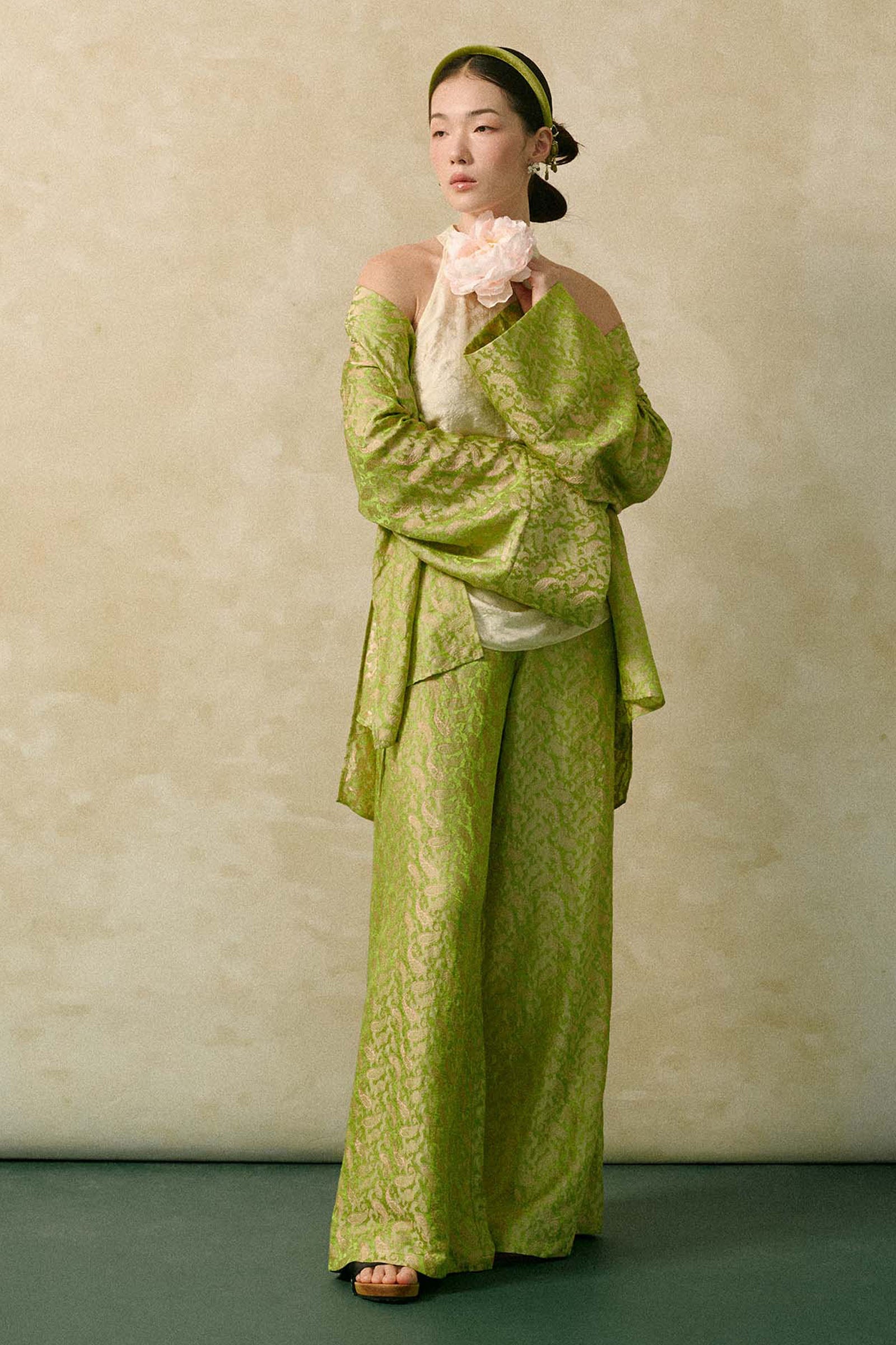 Luc Hoa Wide Sleeve Coat