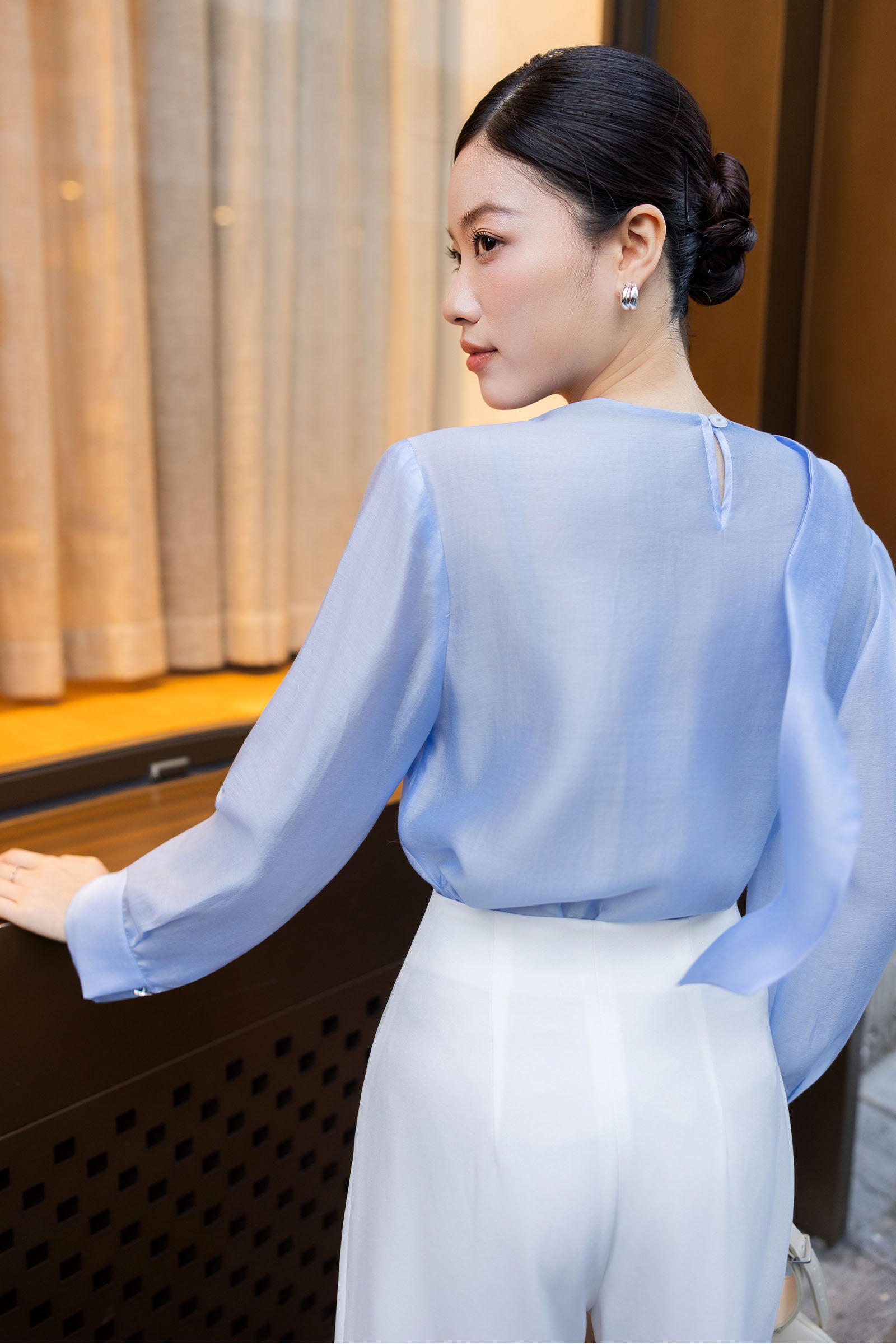 Thanh Yen Blouson Shirt