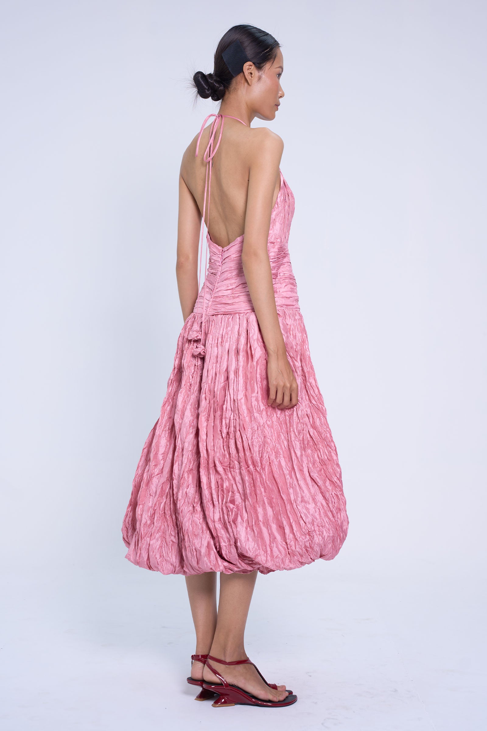 Boi Thu Bubble Midi Dress
