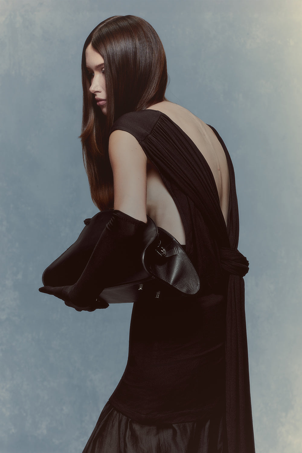 Cosmic Mock Neck Top