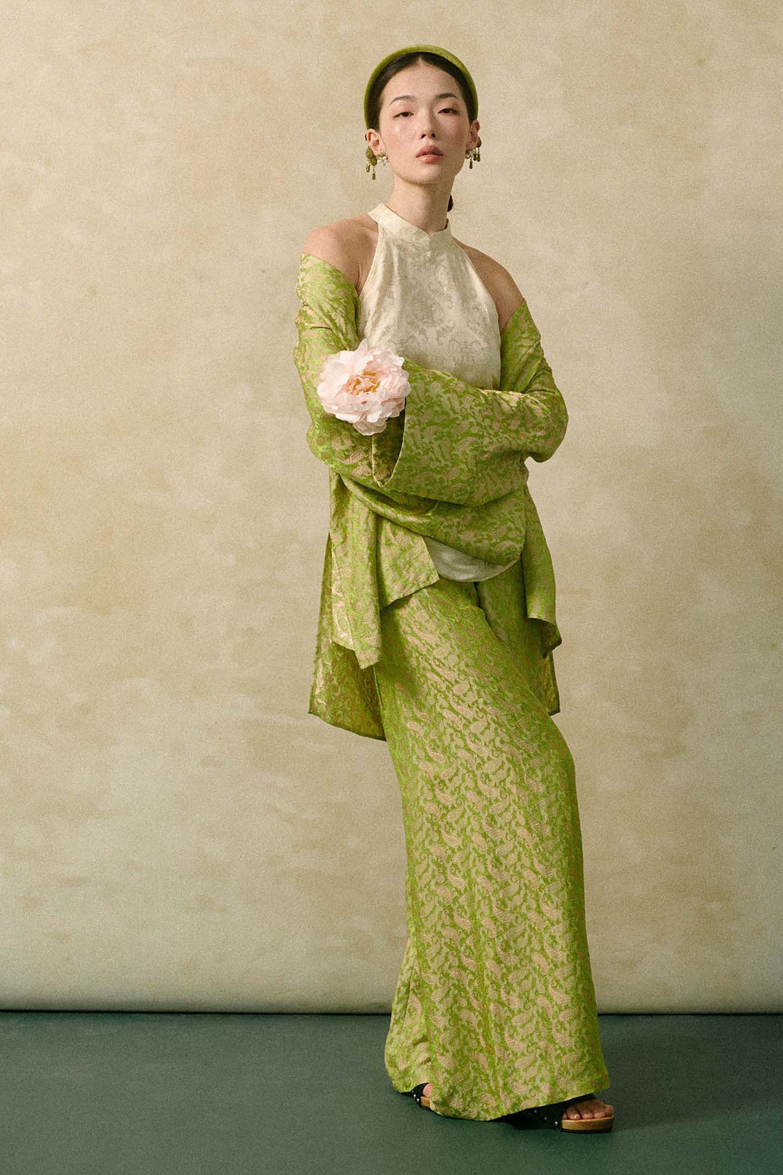 Luc Hoa Wide Sleeve Coat