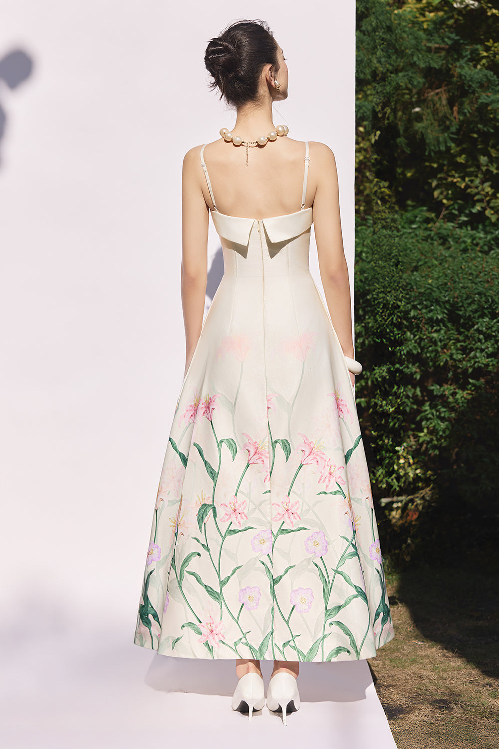 Lily Square Neck Maxi Dress