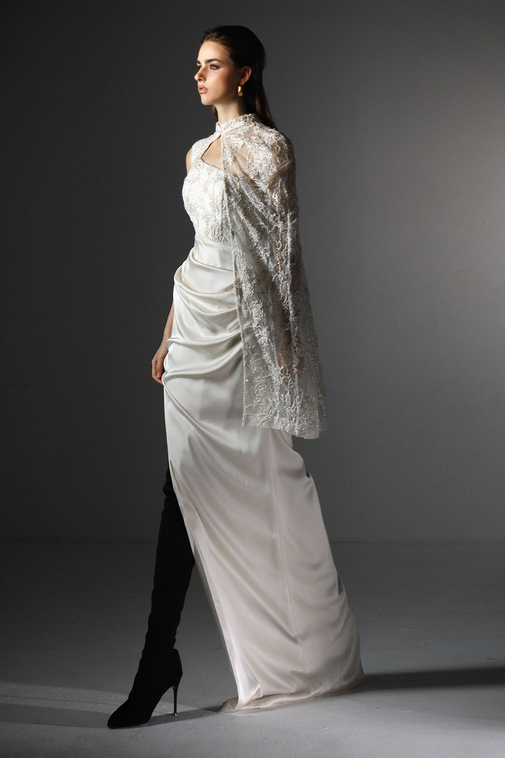 Neroli Asymmetric Maxi Dress