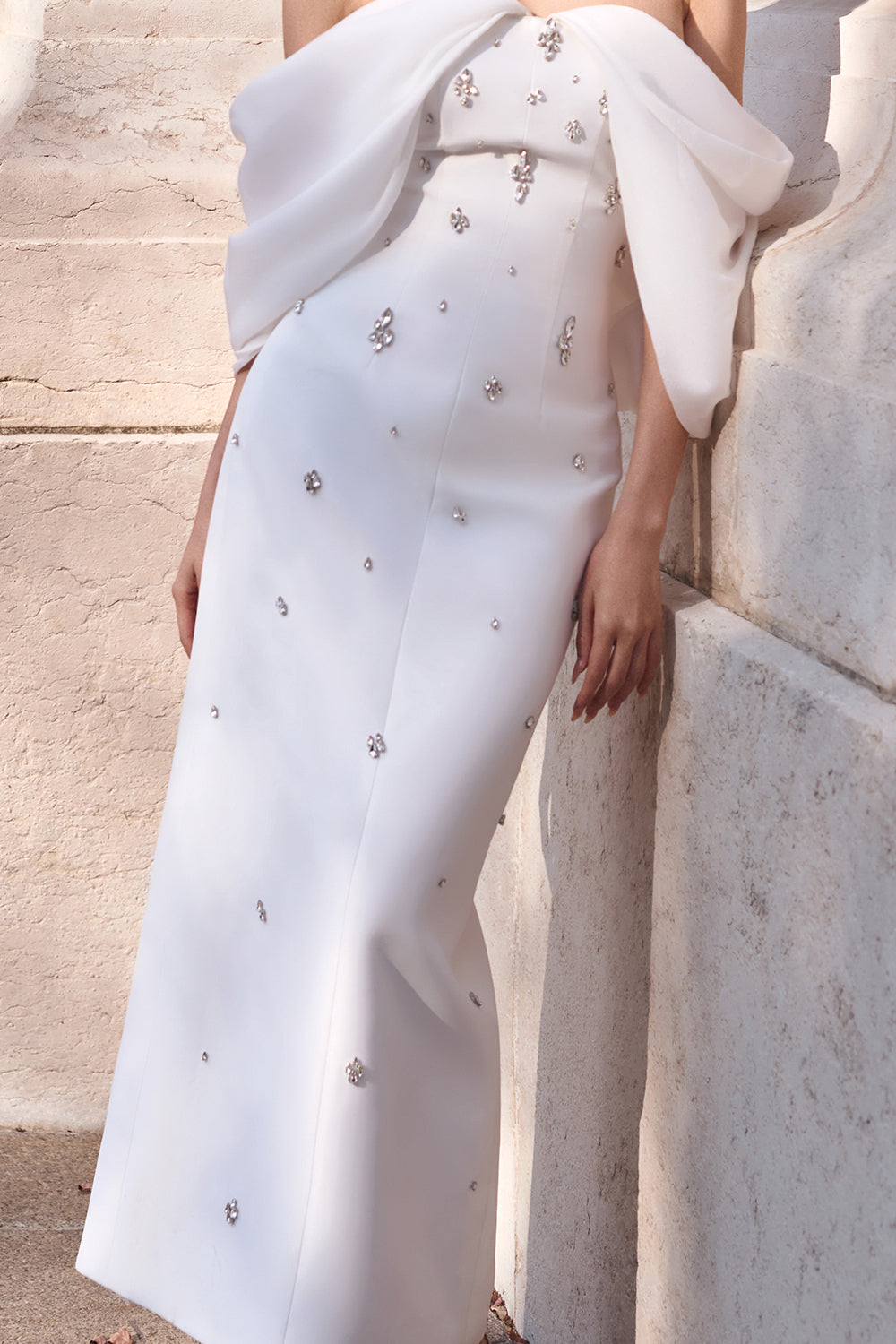 Noctis Bead Midi Dress