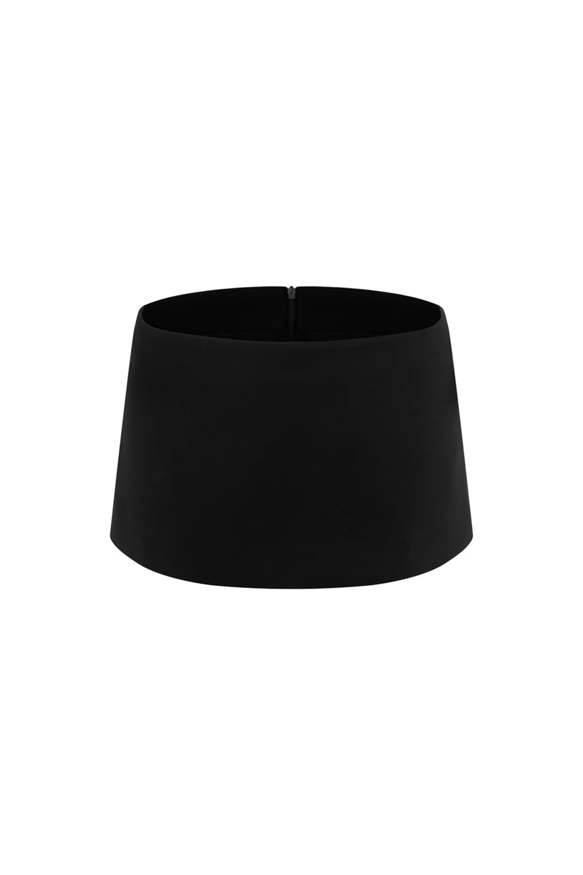 Avenoire Bodycon Back Zipper Crepe Mini Skirt