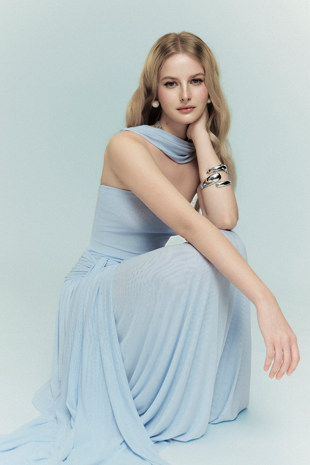Bowie Off-Shoulder Maxi Dress