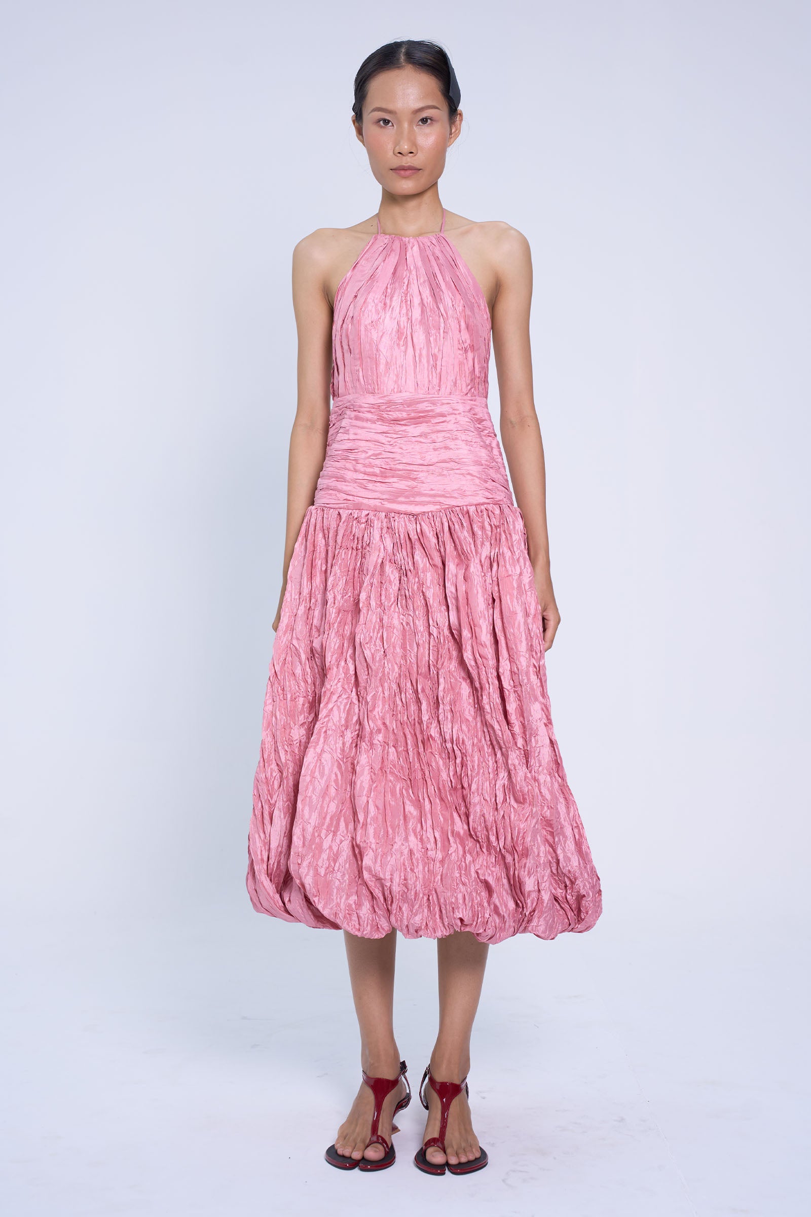 Boi Thu Bubble Midi Dress