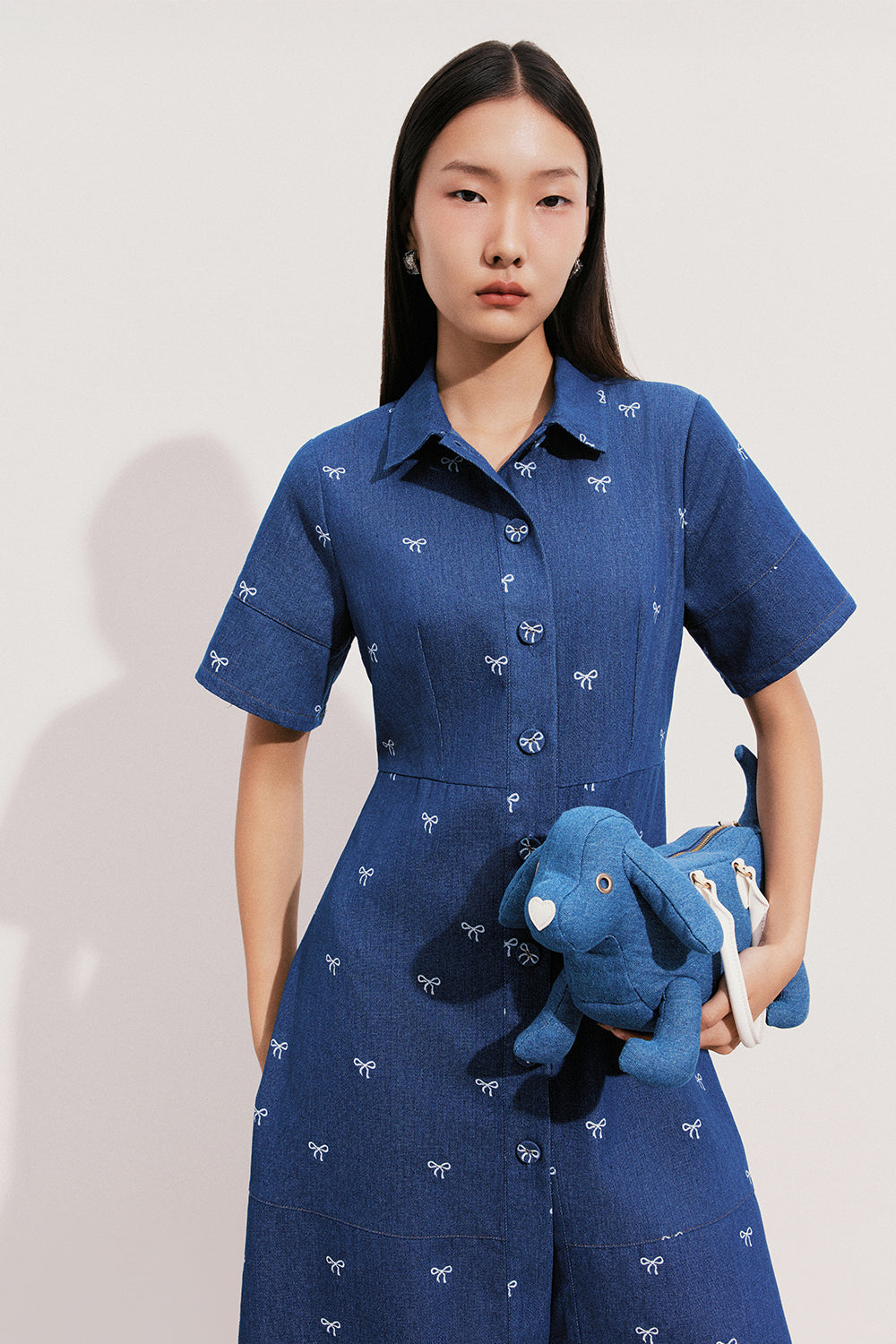 Claire A-line Midi Dress