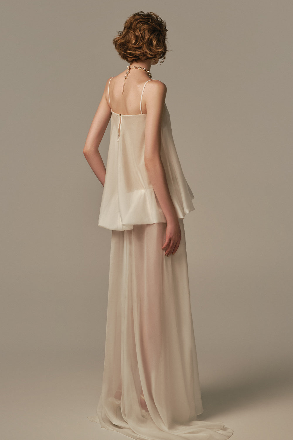 Nuage Draped Maxi Dress