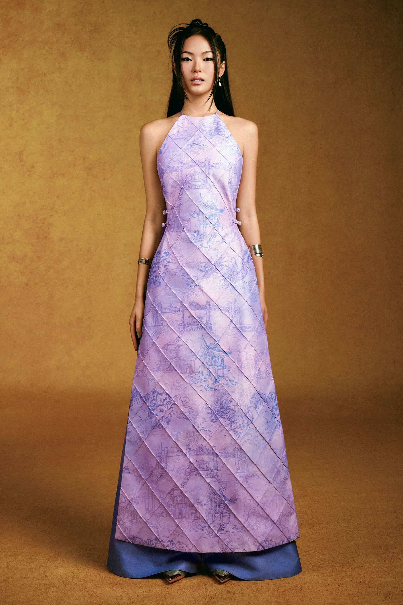 Tu Ky A-line Ao Dai