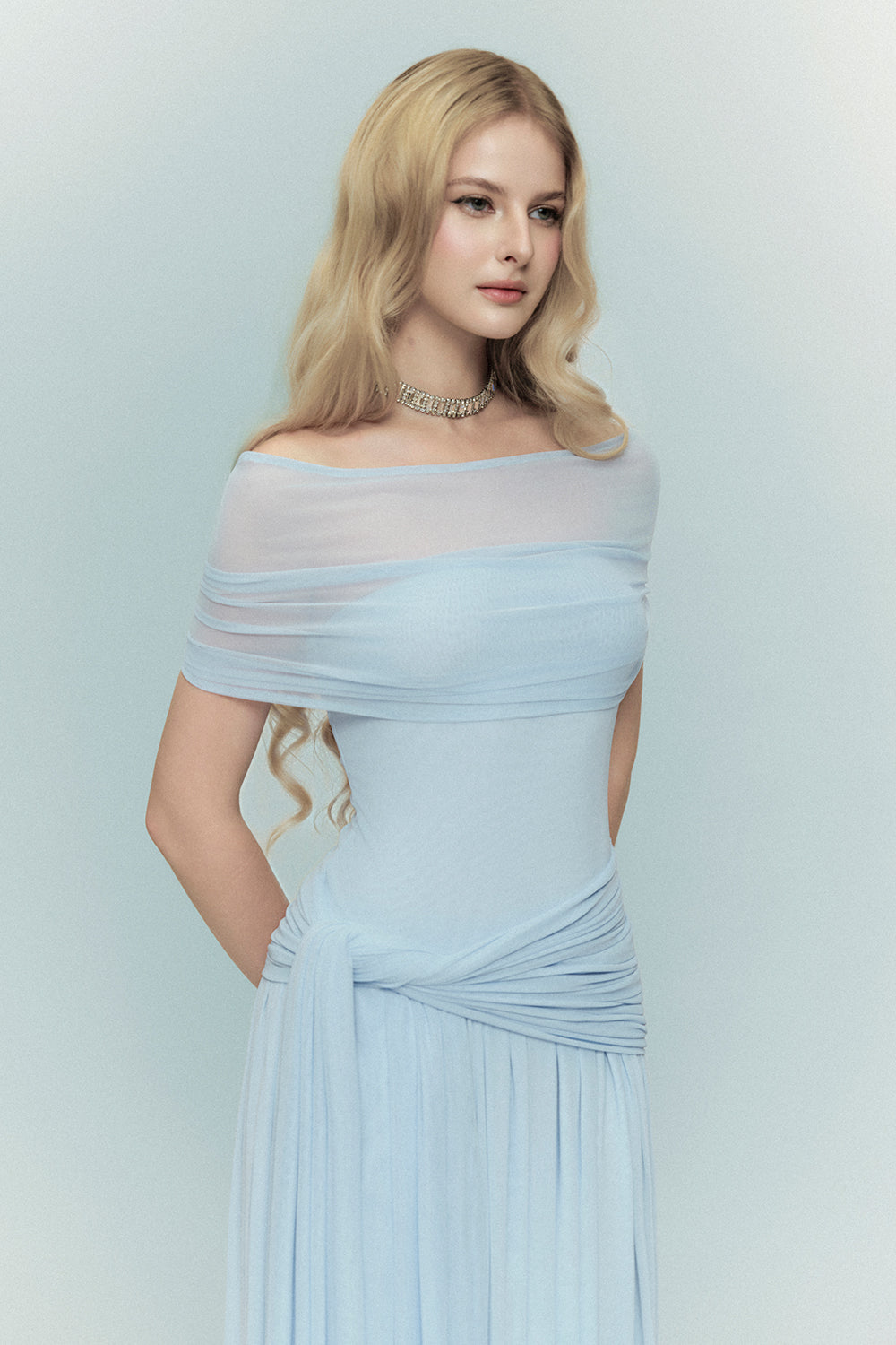 Bowie Off-Shoulder Maxi Dress
