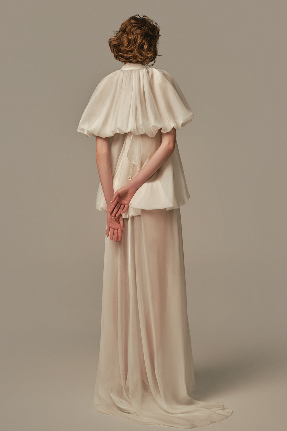 Nuage Draped Maxi Dress