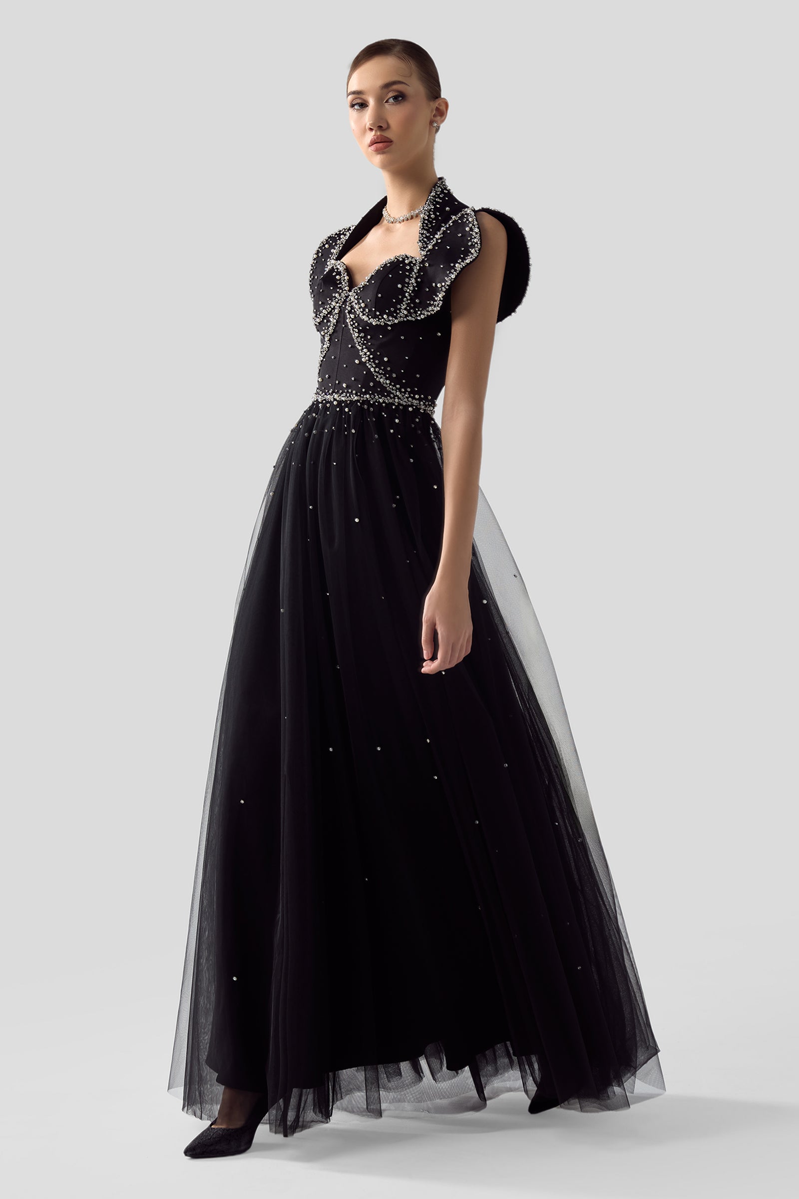 Goddess Bead Maxi Dress