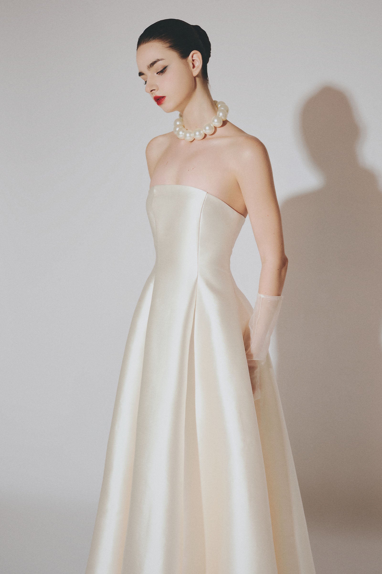 Athena Straight Across Maxi Dress