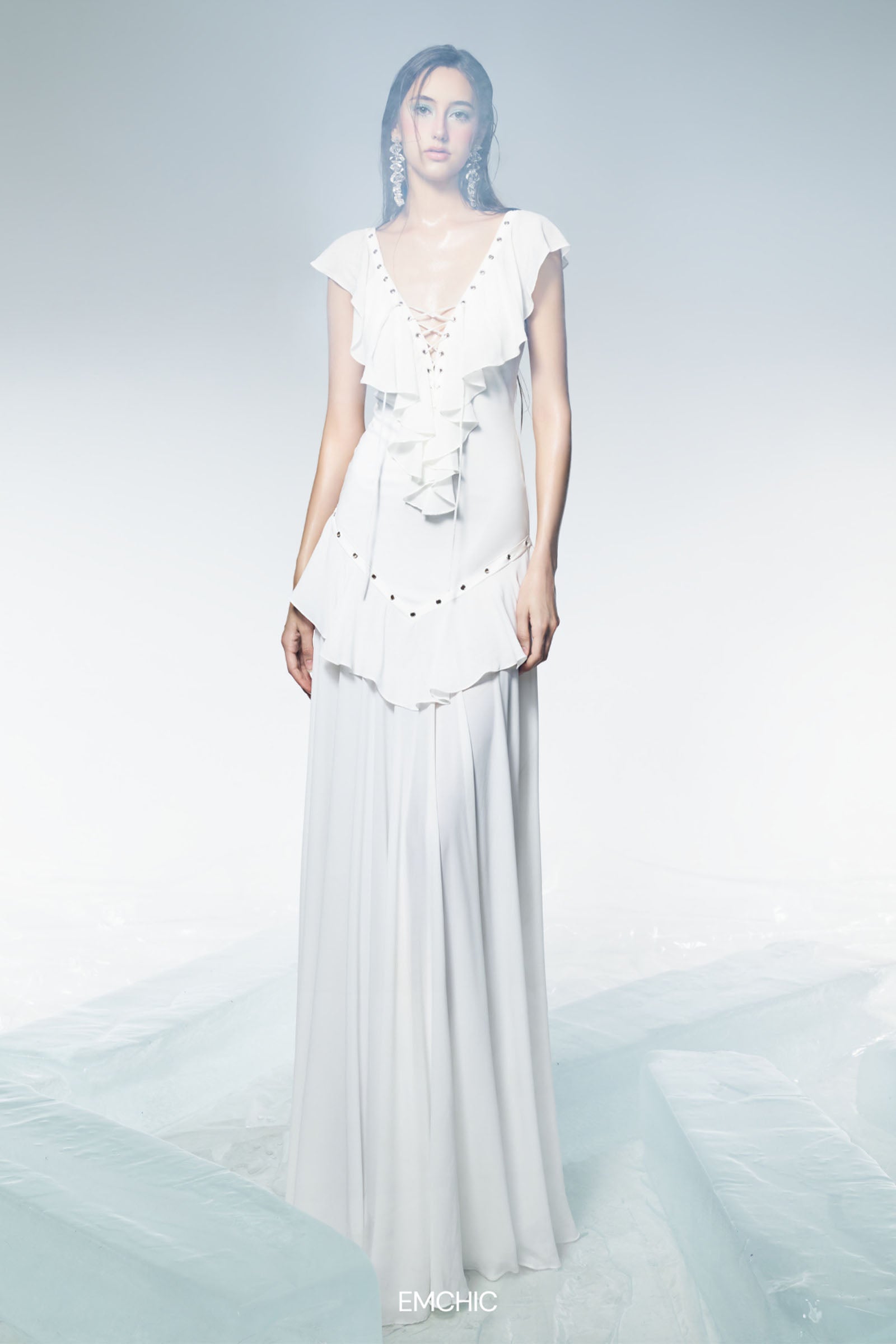 Nelly Ruffle Maxi Dress