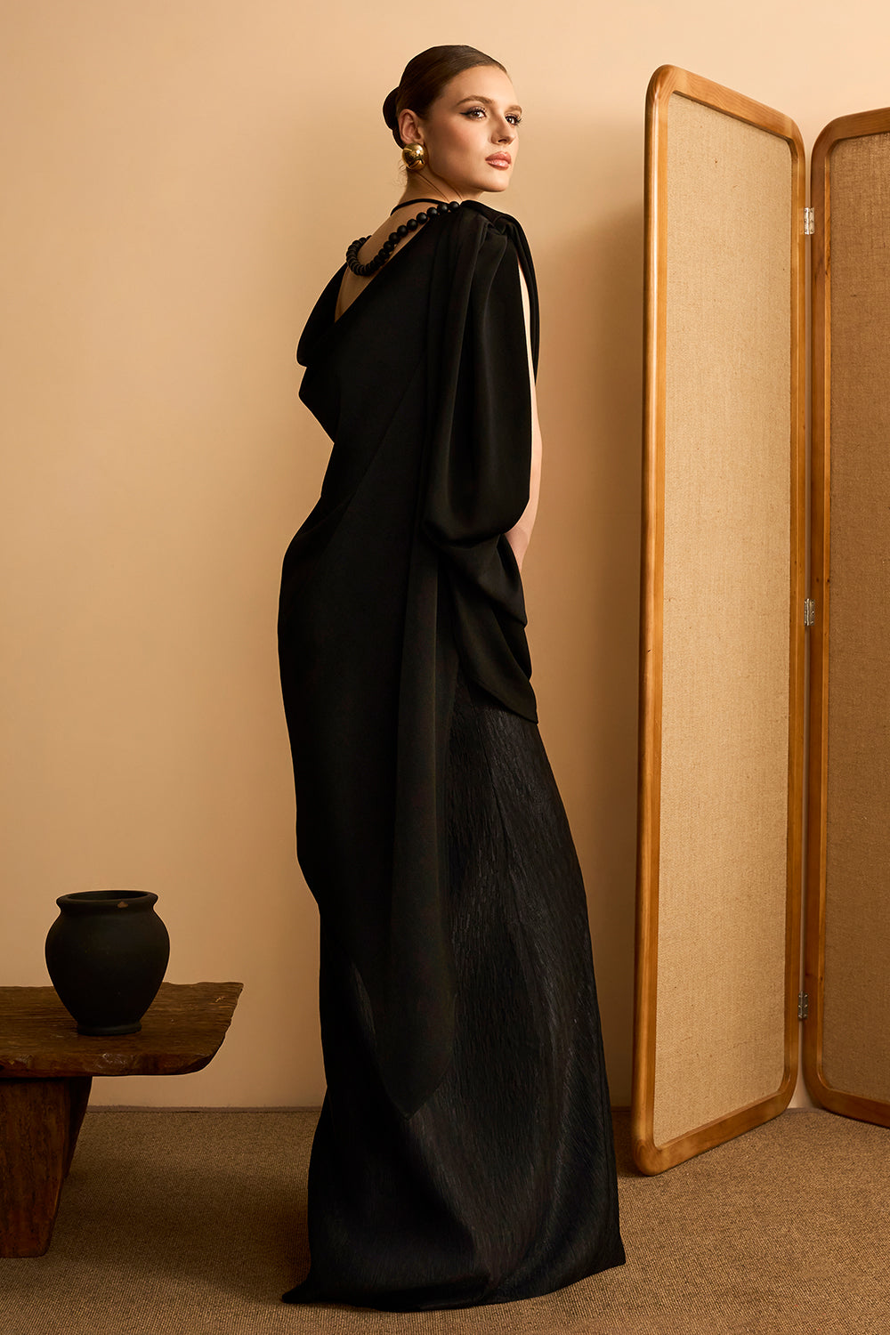 Huyen Chau Draped Top