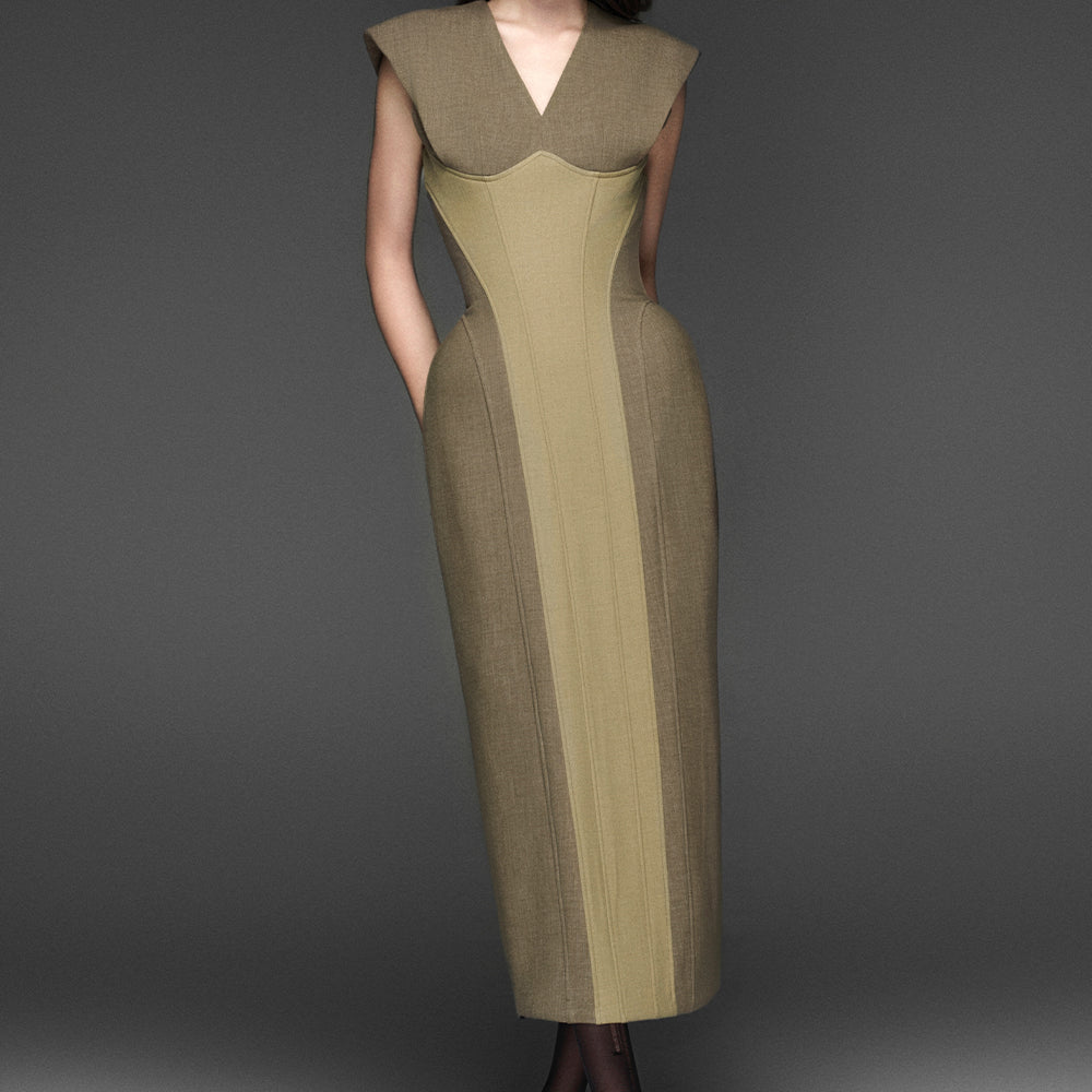 Adeline Sheath Midi Dress