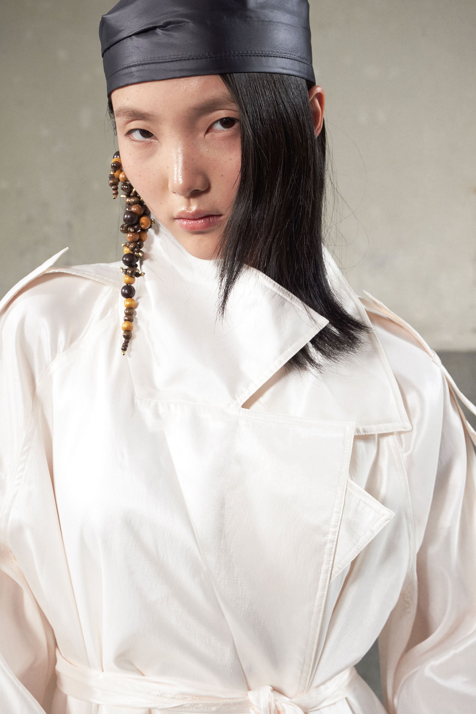 Luu Puff Sleeve Coat