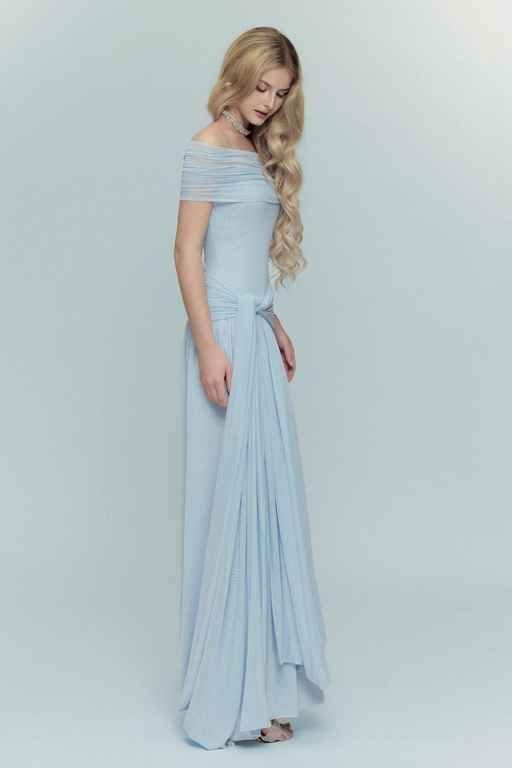 Bowie Off-Shoulder Maxi Dress