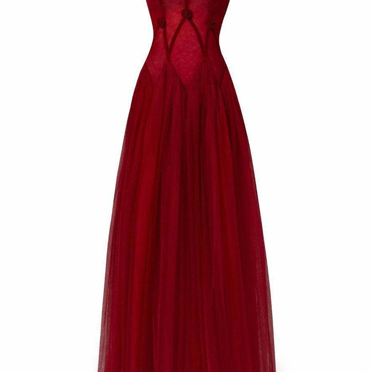 Grayson Gathered Collared Neck Twill Floor Length Set