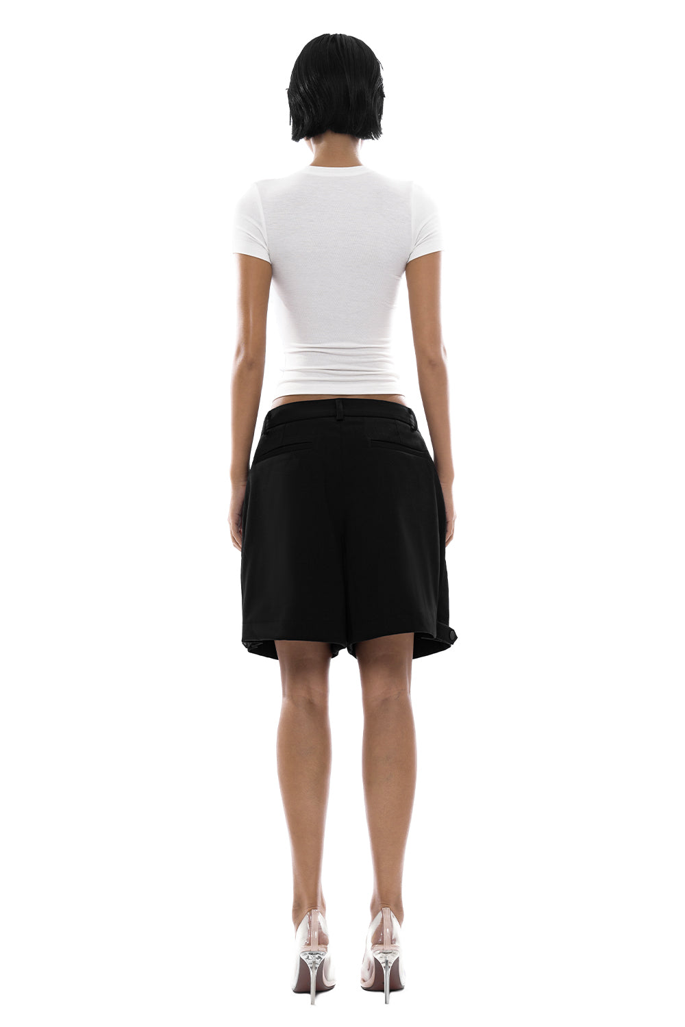 Angle Round Neck Cotton Top