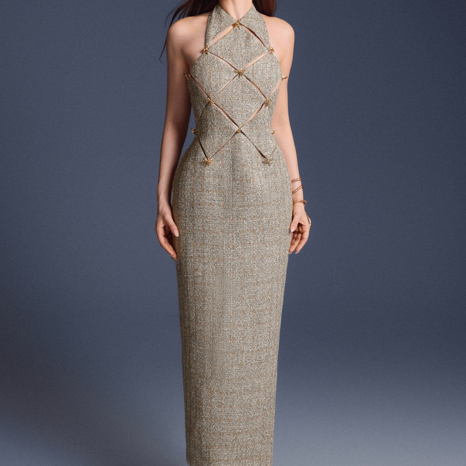 Aldis Halter Maxi Dress