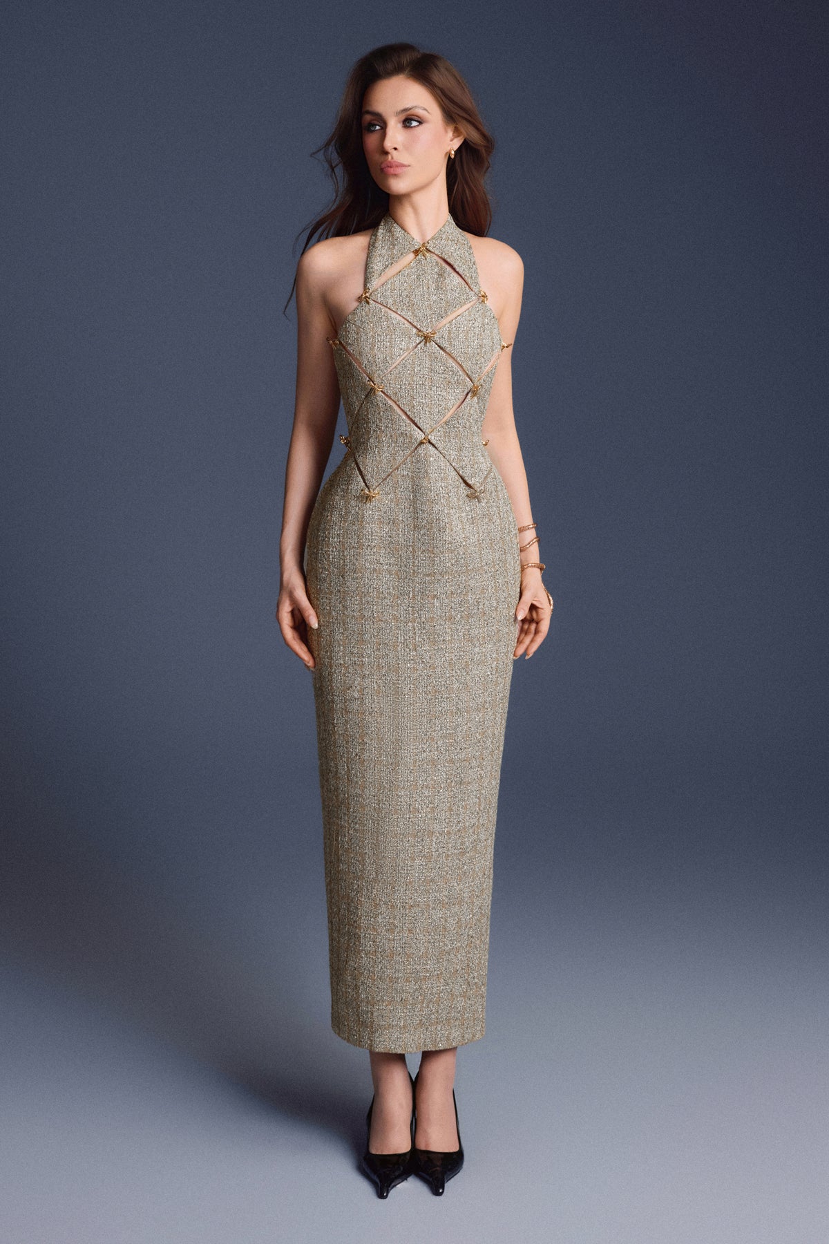 Aldis Halter Maxi Dress