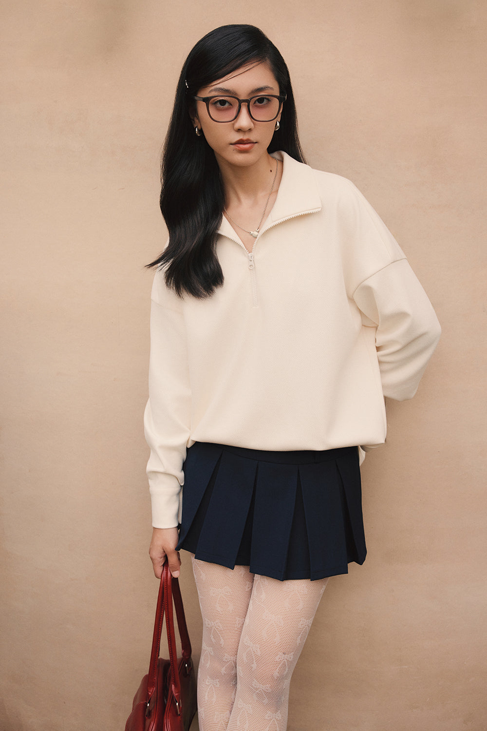 Louis Cuff Sleeve Cotton Shirt