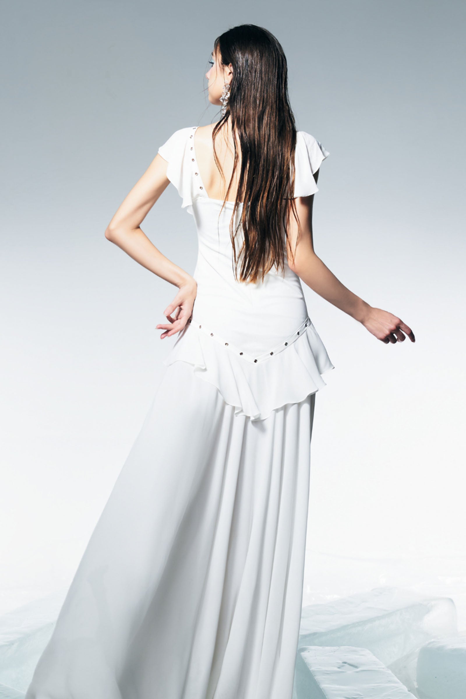 Nelly Ruffle Maxi Dress