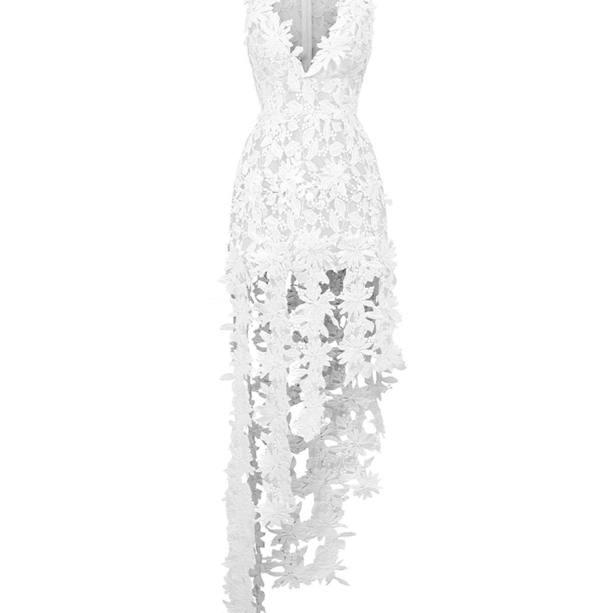 Aven Asymmetric Mini Dress