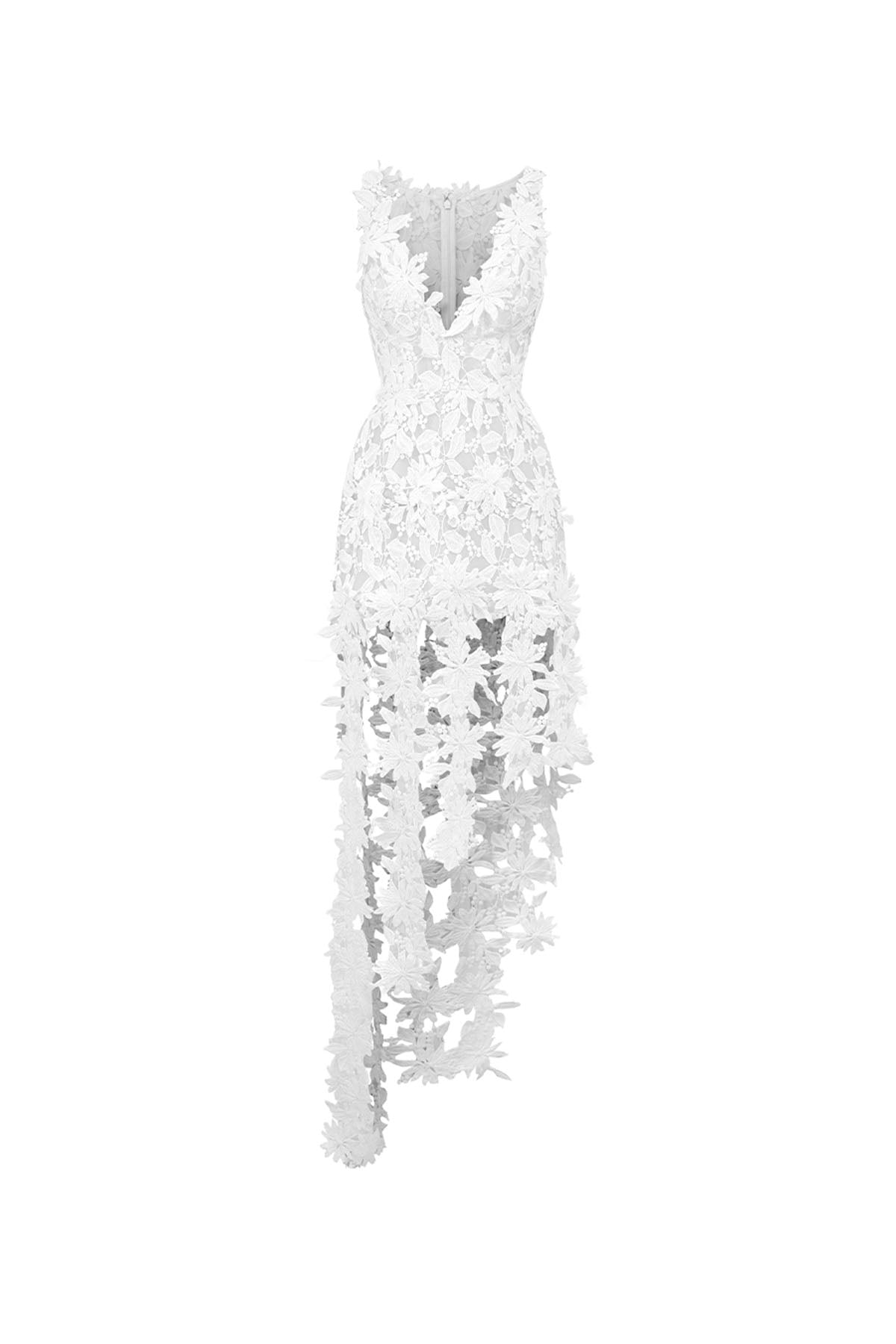 Aven Asymmetric Mini Dress