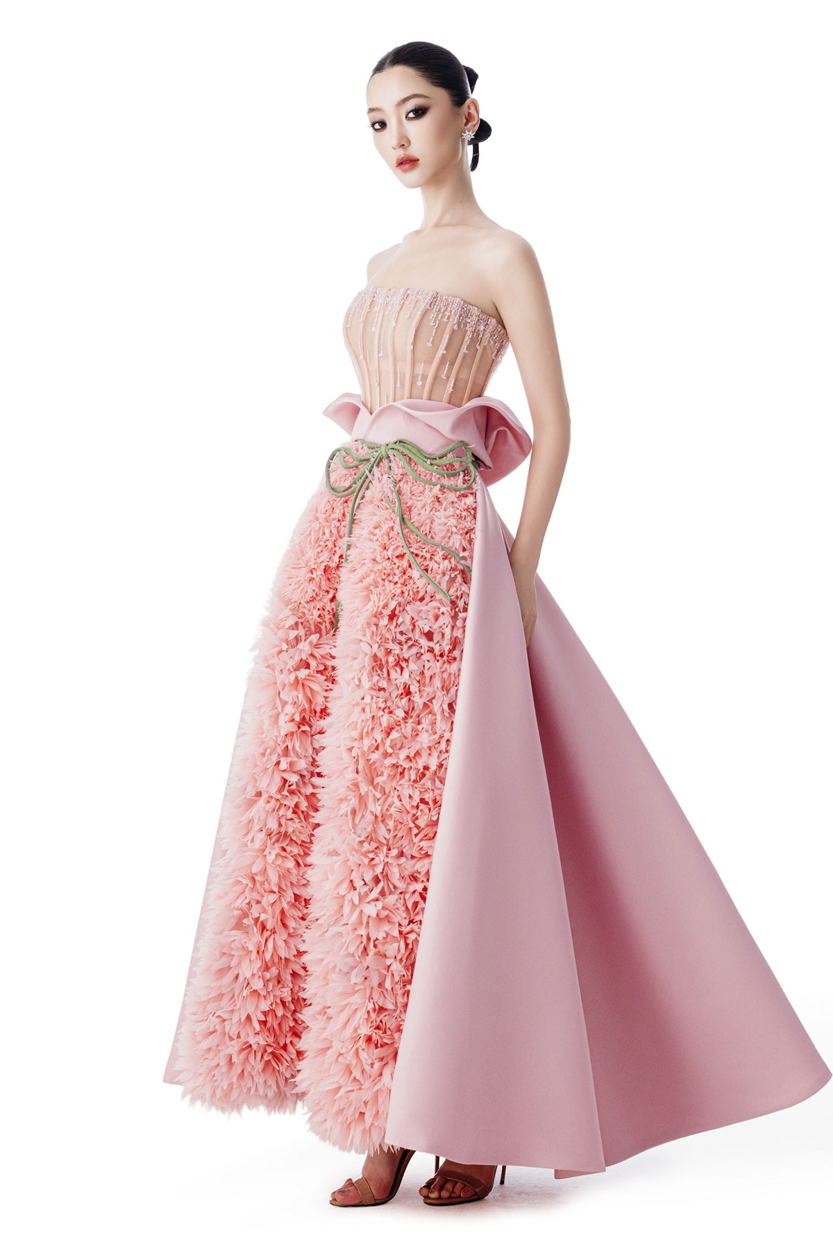 Rosamund Straight Across Maxi Dress