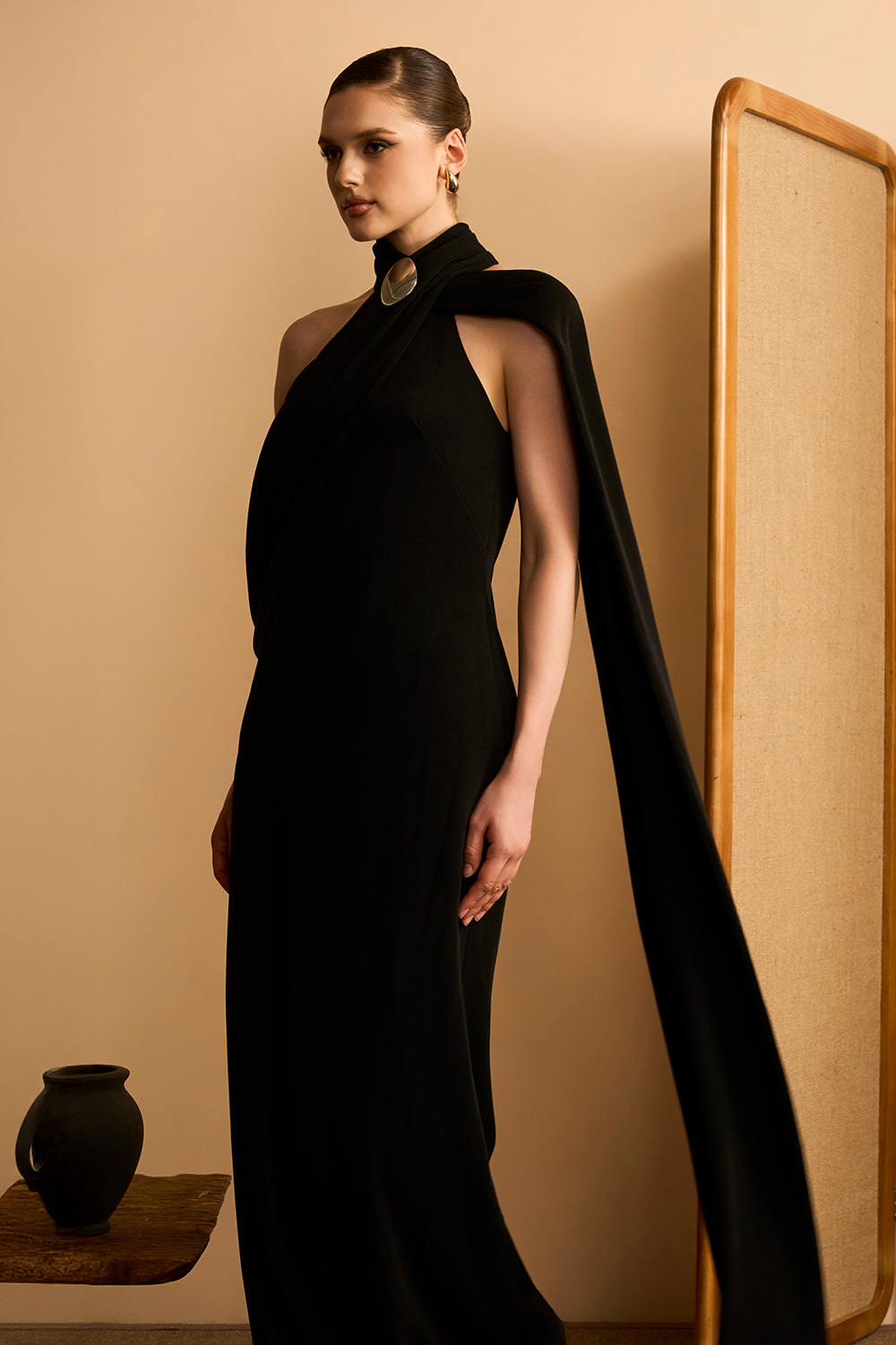 Da Minh Halter Maxi Dress