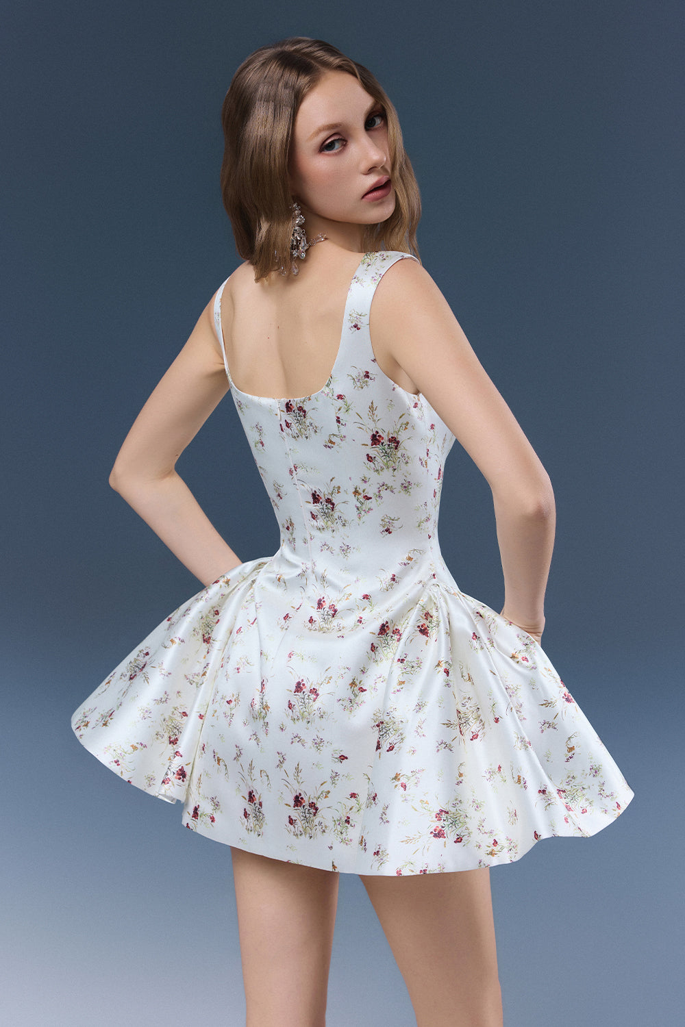 Nelly Draped Mini Dress