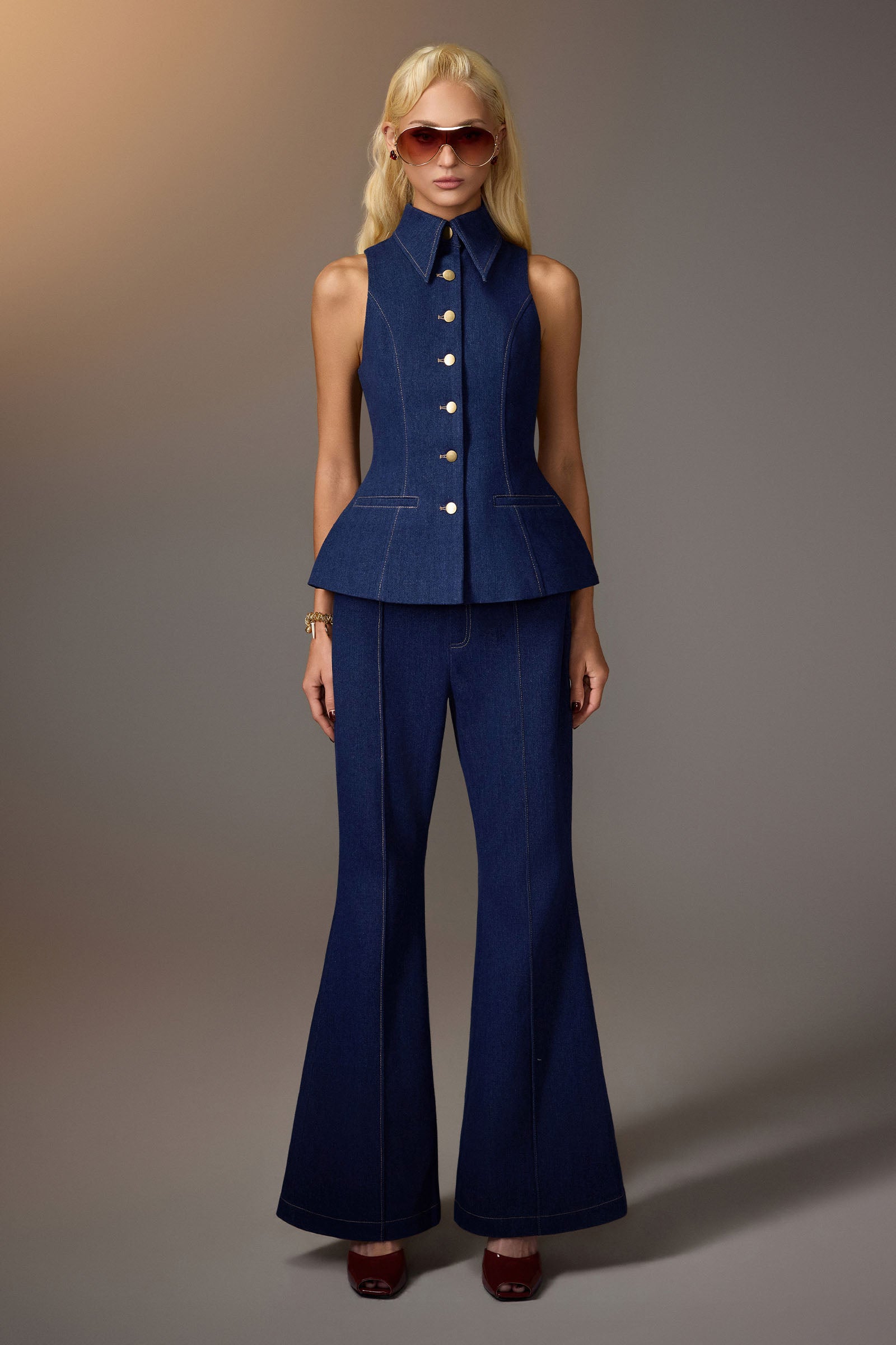 Soléa Peplum Top
