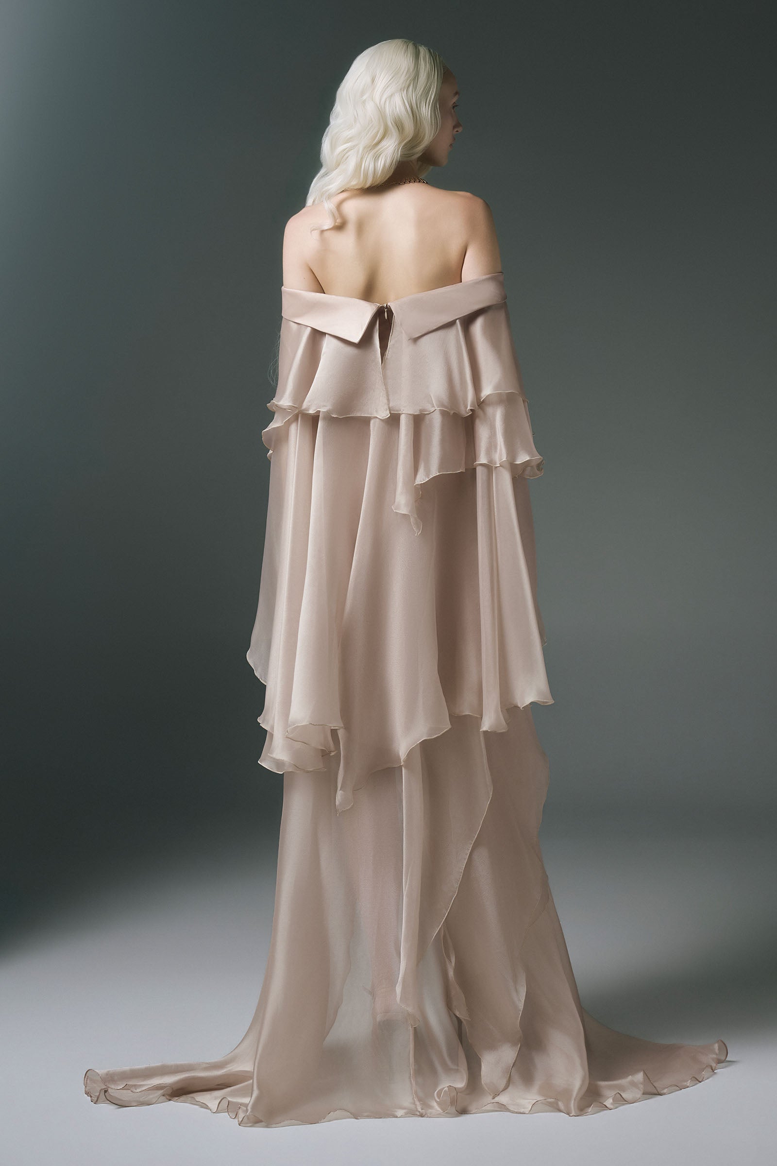 Cynthia Ruffle Maxi Dress
