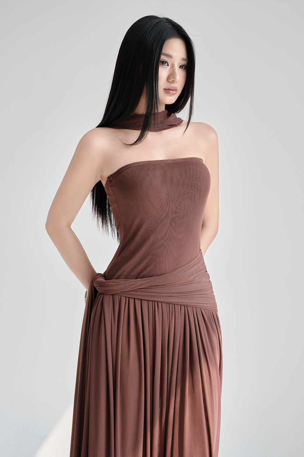 Bowie Off-Shoulder Maxi Dress