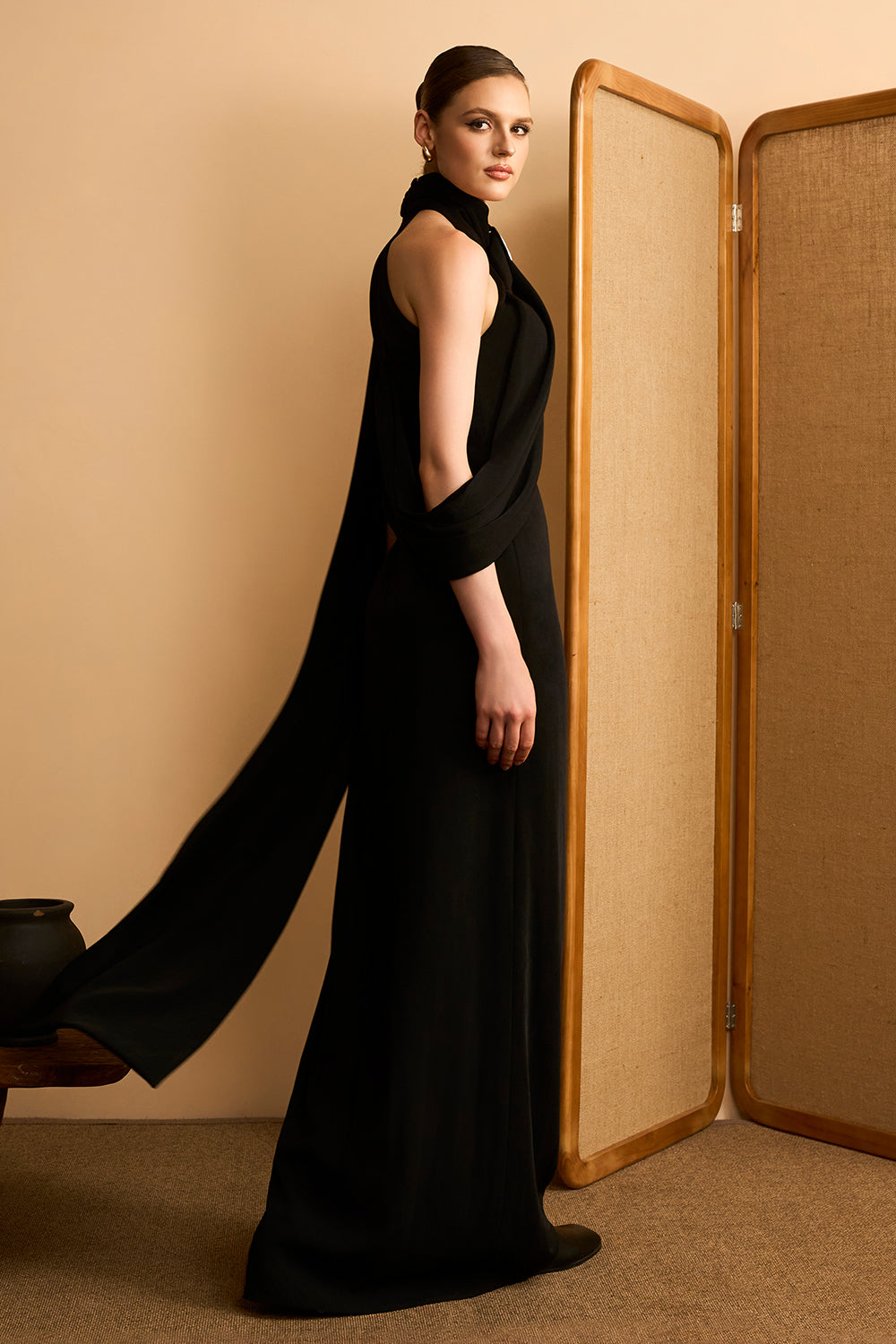 Da Minh Halter Maxi Dress