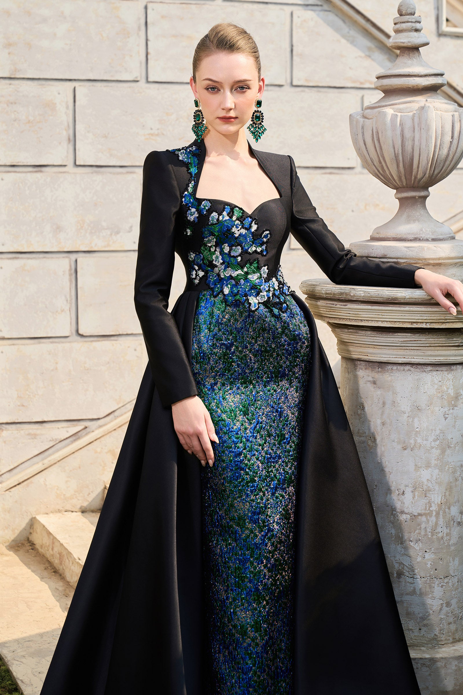 alaina maxi dress Alaina Dress: Champagne Maxi Dress for Formal Wedding Guest