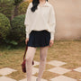 Louis Cuff Sleeve Cotton Shirt