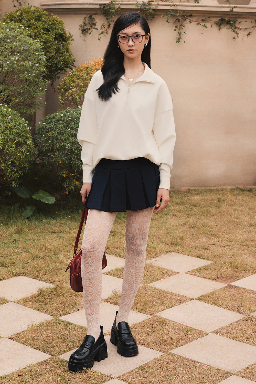 Louis Cuff Sleeve Cotton Shirt